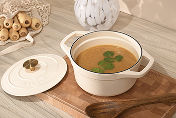 Curried parsnip soup
